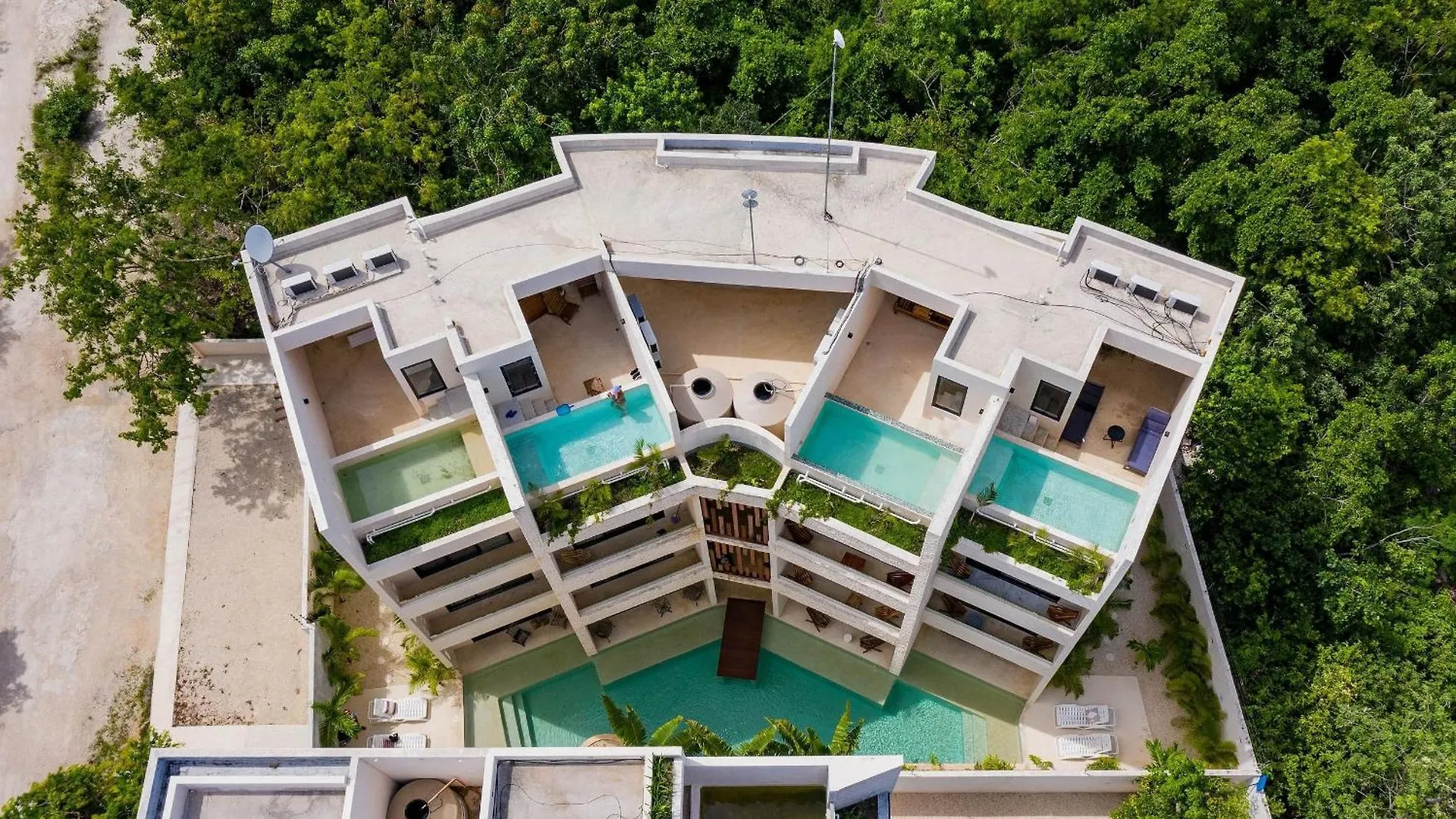 Hermoso Estudio Con Acceso Directo A La Piscina تولوم المكسيك